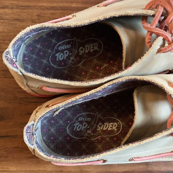 Sperry top sider ankle loafers leather size 10M - Picture 3 of 9